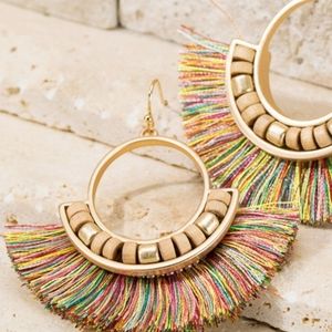 New Arrivals. Trendy boho hoop earrings